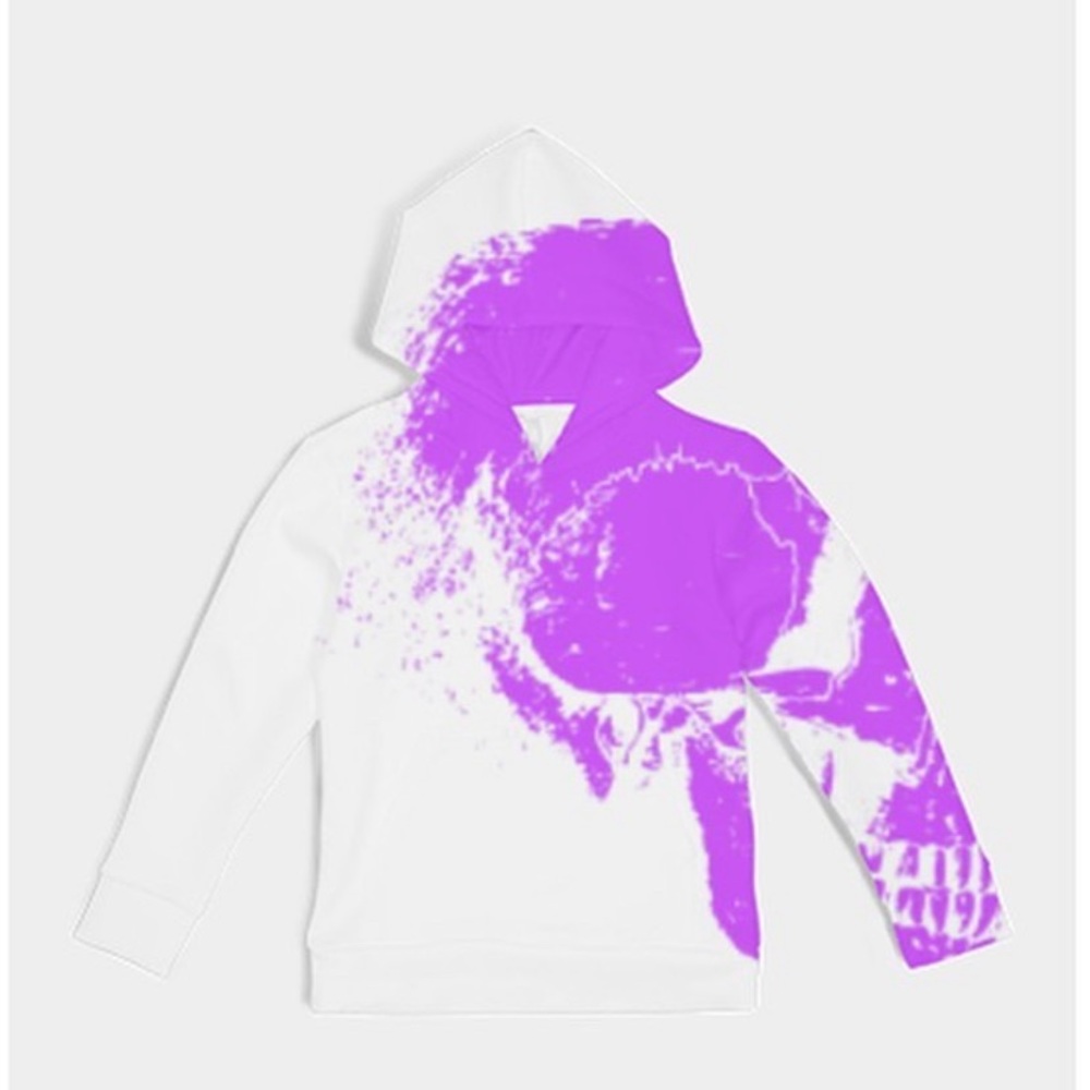 Purple full zip hoodie ,